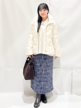 Hinaさん(レディース・153cm)の冬コーディネート