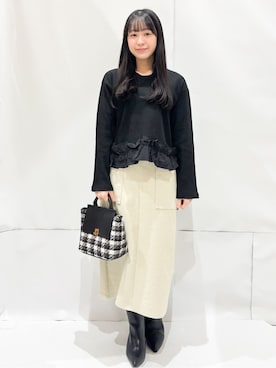 Hinaさん（レディース・153cm）の秋コーディネート