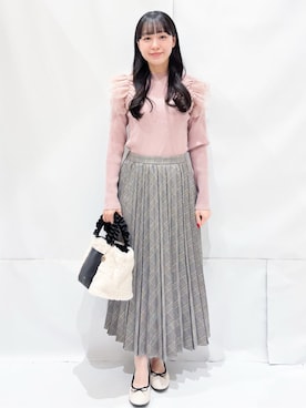 Hinaさん(レディース・153cm)の冬コーディネート