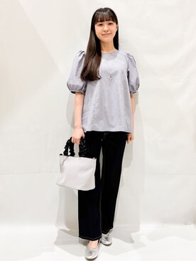 Hinaさん（レディース・153cm）の春コーディネート