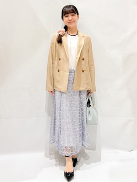 Hinaさん(レディース・153cm)の春コーディネート