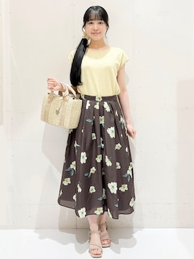 Hinaさん(レディース・153cm)の夏コーディネート