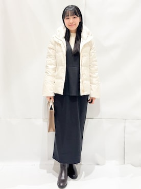 Hinaさん（レディース・153cm）の冬コーディネート