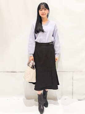 Hinaさん(レディース・153cm)の冬コーディネート