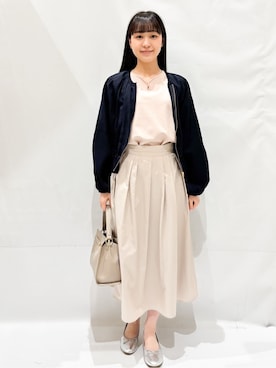 Hinaさん(レディース・153cm)の春コーディネート