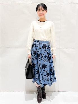 Hinaさん（レディース・153cm）の秋コーディネート