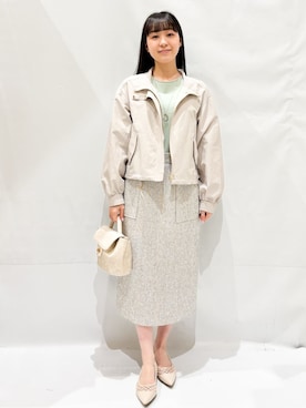 Hinaさん(レディース・153cm)の春コーディネート