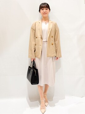 Hinaさん(レディース・153cm)の春コーディネート