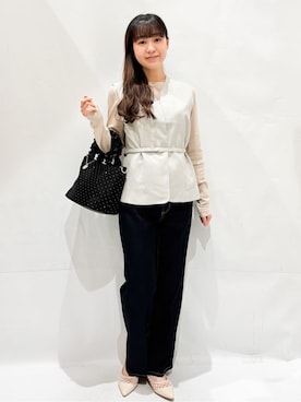 Hinaさん(レディース・153cm)の春コーディネート