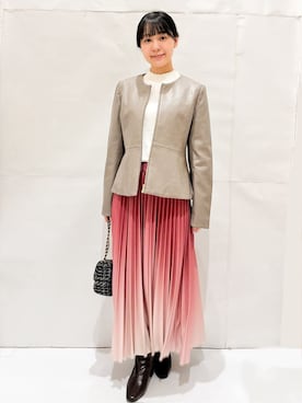 Hinaさん（レディース・153cm）の秋コーディネート