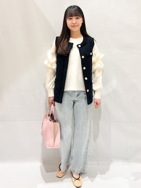 Hinaさん(レディース・153cm)の冬コーディネート