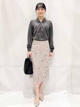 Hinaさん（レディース・153cm）の冬コーディネート