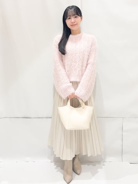 Hinaさん(レディース・153cm)の冬コーディネート