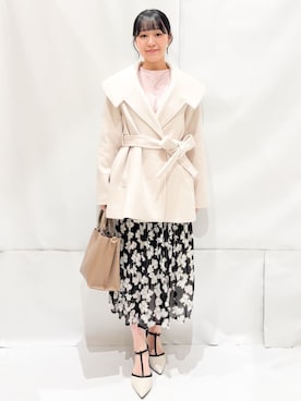 Hinaさん(レディース・153cm)の冬コーディネート