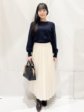 Hinaさん(レディース・153cm)の冬コーディネート