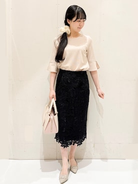 Hinaさん（レディース・153cm）の春コーディネート