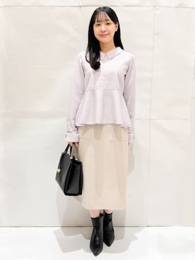 Hinaさん(レディース・153cm)の秋コーディネート