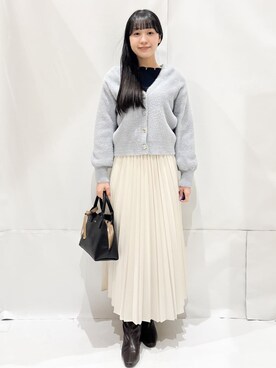 Hinaさん（レディース・153cm）の冬コーディネート