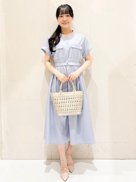 Hinaさん(レディース・153cm)の春コーディネート