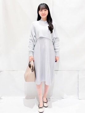Hinaさん(レディース・153cm)の冬コーディネート