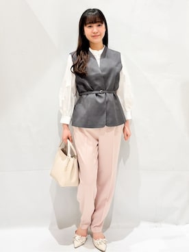 Hinaさん(レディース・153cm)の春コーディネート