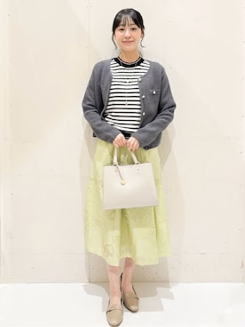 Hinaさん（レディース・153cm）の春コーディネート