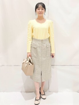 Hinaさん（レディース・153cm）の春コーディネート