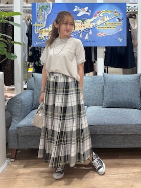 yuinaさん(レディース・158cm)の春コーディネート