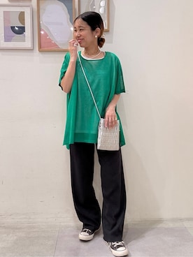 たけぴさん(レディース・150cm)の春コーディネート