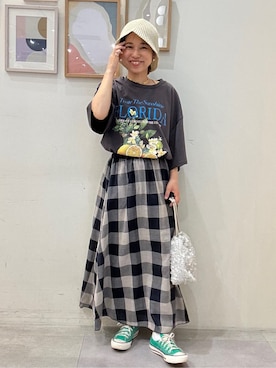 たけぴさん（レディース・150cm）の夏コーディネート