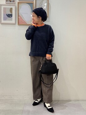 「DRESKIP（ドレスキップ）のアイテム」を使った、たけぴさん（レディース・150cm）の冬コーディネート