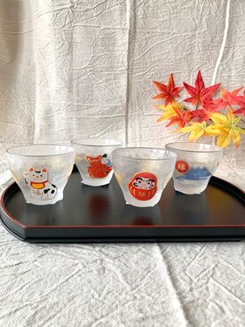 「アイテム（食器/キッチン）」を使った、mikachoさん（レディース・100cm）の秋コーディネート