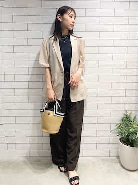 sayaさん(レディース・160cm)の夏コーディネート
