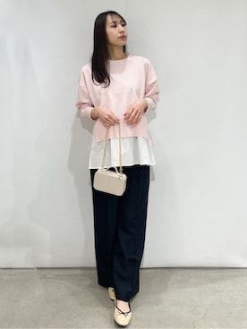 sayaさん（レディース・160cm）の春コーディネート