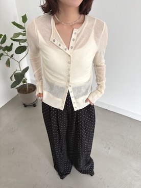 「Lutim by u（ルチバイユー）のアイテム」を使った、lutimbyuさん（レディース・154cm）の春コーディネート