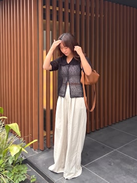 「Lutim by u（ルチバイユー）のアイテム」を使った、lutimbyuさん（レディース・155cm）の春コーディネート