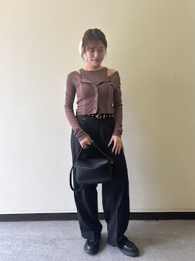 「アイテム（アンサンブル）」を使った、lutimbyuさん（レディース・165cm）の春コーディネート