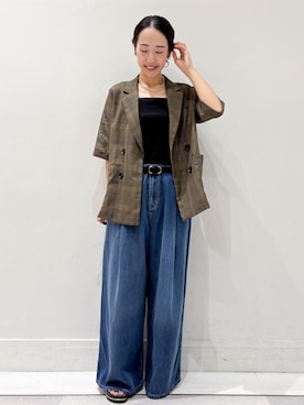 ちえさん(レディース・167cm)の夏コーディネート