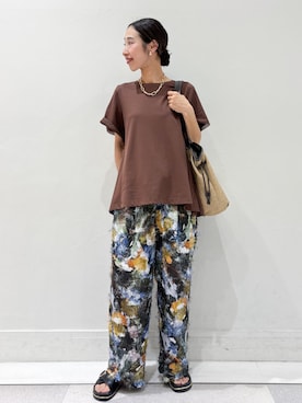 ちえさん（レディース・167cm）の夏コーディネート
