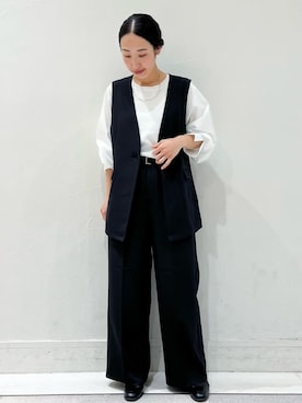 「OPAQUE.CLIP（オペークドットクリップ）のアイテム」を使った、ちえさん（レディース・167cm）の春コーディネート