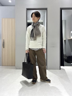 わいずみさん（メンズ・167cm）の冬コーディネート