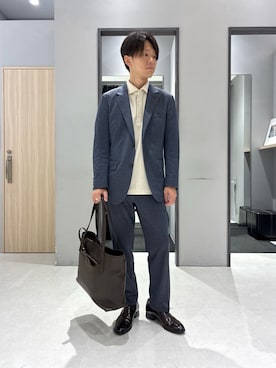 「TAKEO KIKUCHI（タケオキクチ）のアイテム」を使った、わいずみさん（メンズ・167cm）の夏コーディネート
