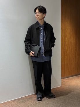 「TAKEO KIKUCHI（タケオキクチ）のアイテム」を使った、わいずみさん（メンズ・167cm）の秋コーディネート