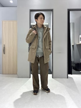 わいずみさん（メンズ・167cm）の冬コーディネート