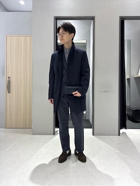 わいずみさん（メンズ・167cm）の冬コーディネート