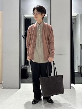「アイテム（ドレスシューズ）」を使った、わいずみさん（メンズ・167cm・40代）の秋コーディネート
