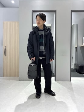 わいずみさん（メンズ・167cm）の冬コーディネート
