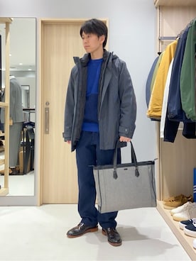 わいずみさん(メンズ・167cm)の冬コーディネート