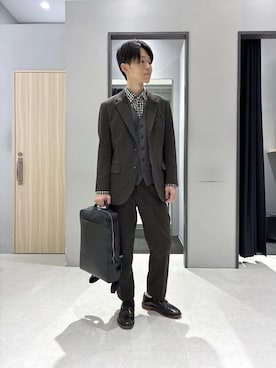 わいずみさん（メンズ・167cm）の冬コーディネート