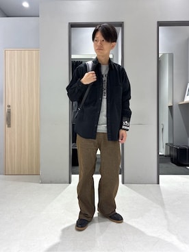 「TAKEO KIKUCHI（タケオキクチ）のアイテム」を使った、わいずみさん（メンズ・167cm）の春コーディネート